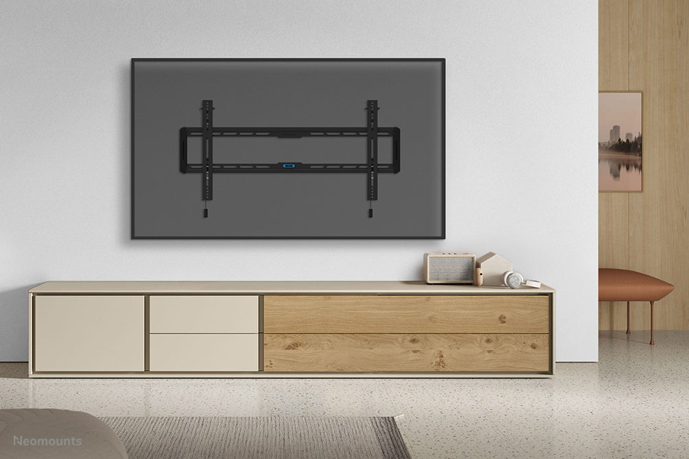 Neomounts WL35-550BL18 kippsbar Wandhalterung fir 43-86 inch Bildschirmer - Schwaarz