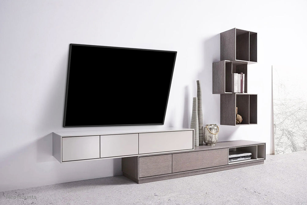 Neomounts WL35S-850BL12 kippsbar Wandhalterung fir 24-55 inch Bildschirmer - Schwaarz