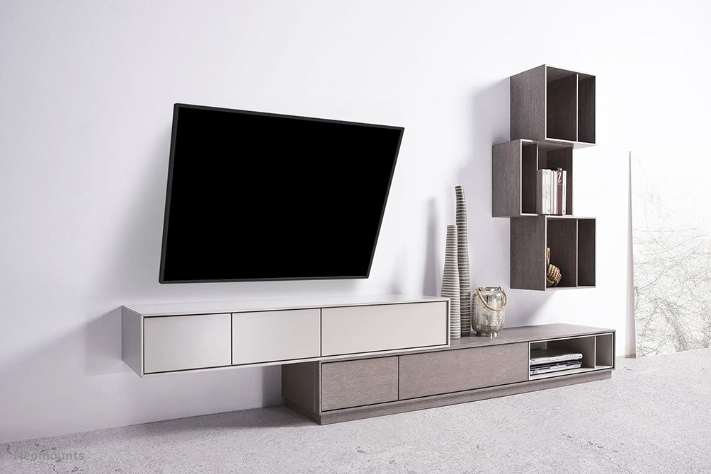 Neomounts WL35S-850BL14 kippsbar Wandhalterung fir 32-65 inch Bildschirmer - Schwaarz