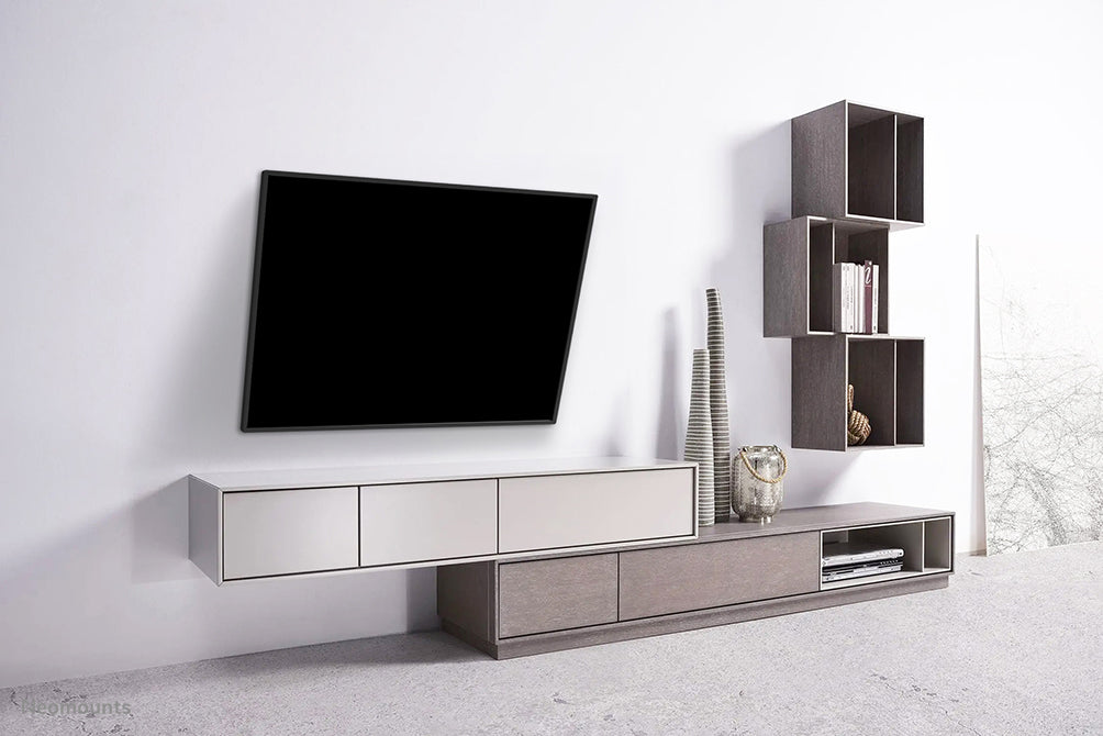 Neomounts WL35S-850BL16 kippsbar Wandhalterung fir 40-82 inch Bildschirmer - Schwaarz