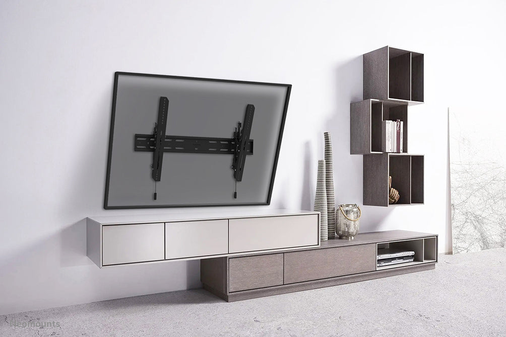Neomounts WL35S-850BL18 kippsbar Wandhalterung fir 43-98 inch Bildschirmer - Schwaarz