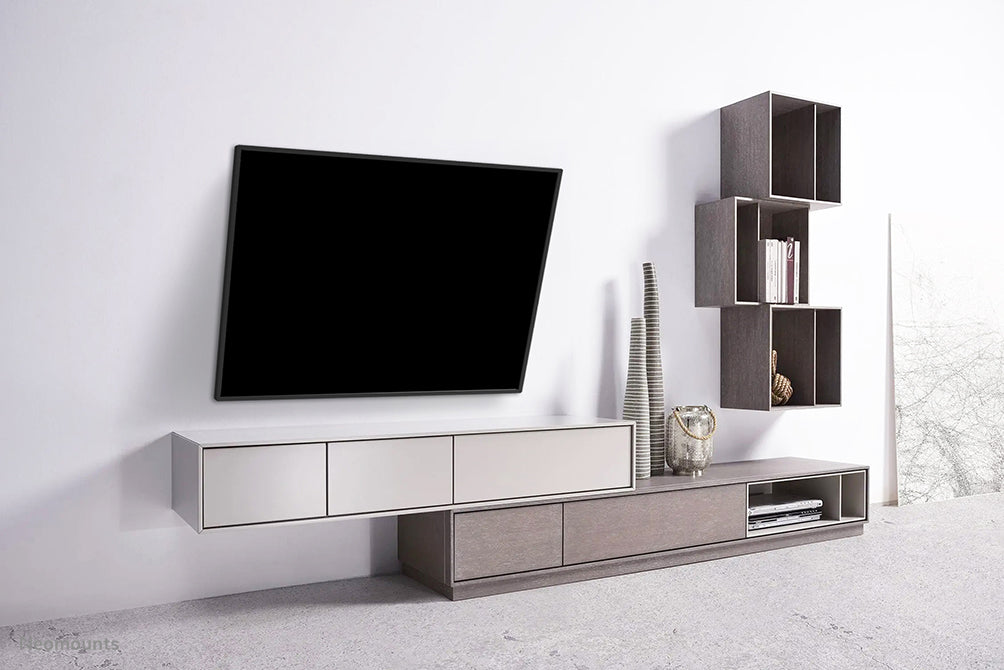Neomounts WL35S-850BL18 kippsbar Wandhalterung fir 43-98 inch Bildschirmer - Schwaarz