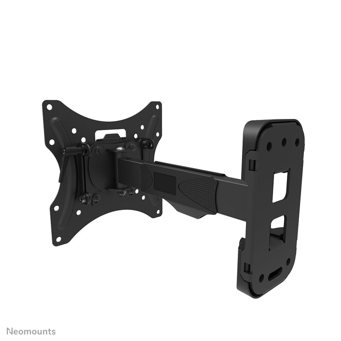 Neomounts WL40-540BL12 Full-Motion-Wandhalterung fir 32-55 inch Bildschirmer - Schwaarz