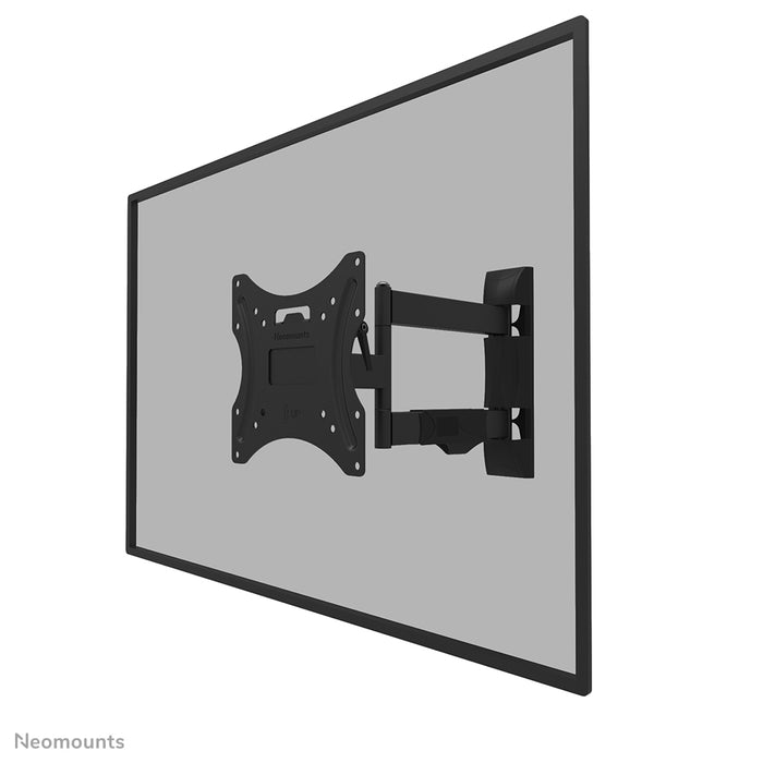 Neomounts WL40-550BL12 Full-Motion-Wandhalterung fir 32-55 inch Bildschirmer - Schwaarz