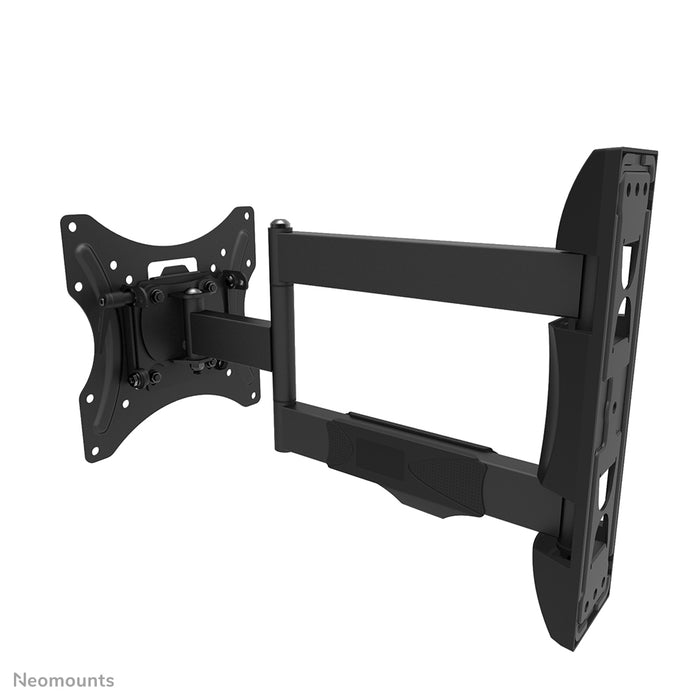 Neomounts WL40-550BL12 Full-Motion-Wandhalterung fir 32-55 inch Bildschirmer - Schwaarz