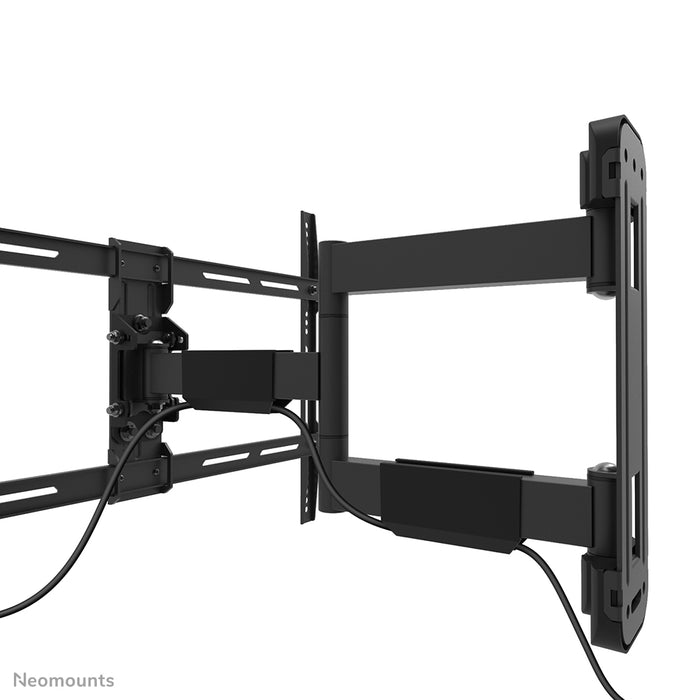 Neomounts WL40-550BL16 Full-Motion-Wandhalterung fir 40-65 inch Bildschirmer - Schwaarz
