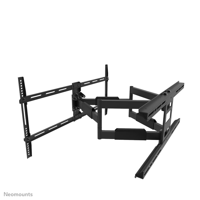 Neomounts WL40-550BL18 Full-Motion-Wandhalterung fir 43-75 inch Bildschirmer - Schwaarz