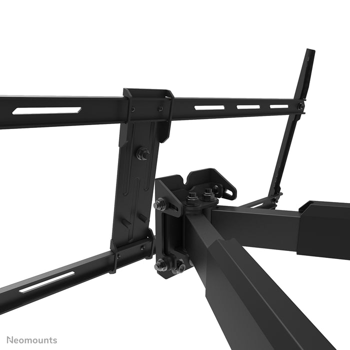 Neomounts WL40-550BL18 Full-Motion-Wandhalterung fir 43-75 inch Bildschirmer - Schwaarz