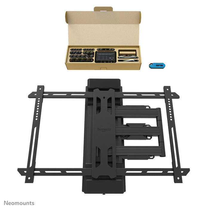 Neomounts WL40S-910BL16 Full-Motion Pilierhalterung fir 40-70 inch Écrane - Schwaarz