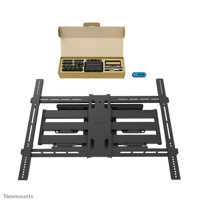 Neomounts WL40S-950BL18 Full-Motion Wandhalerung fir 55-110 inch Écrane - Schwaarz