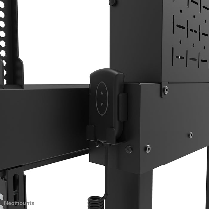 Neomounts WL55-875BL1 Motoriséiert Wandhalerung fir 37-100 inch Écrane - Schwaarz