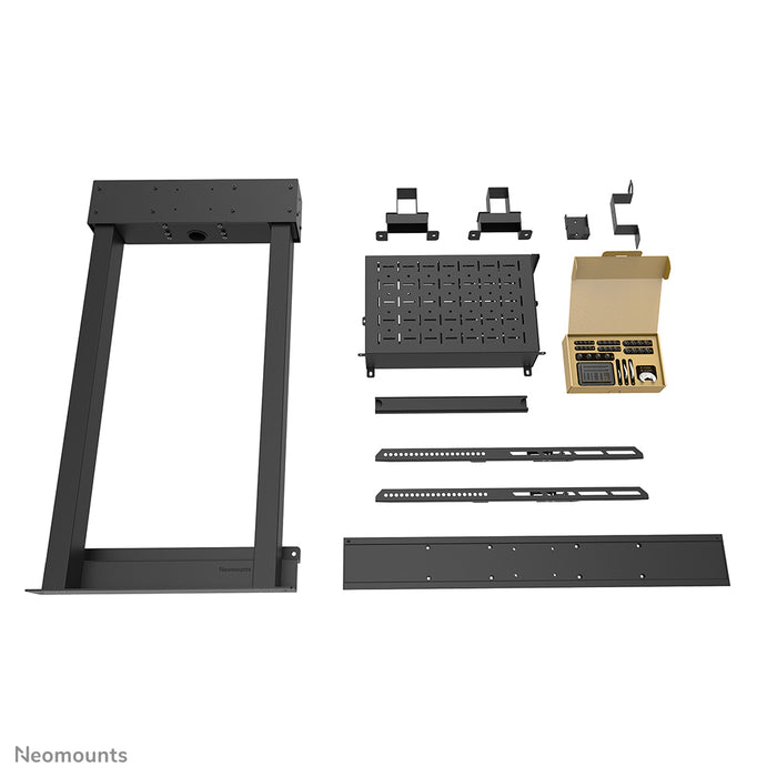 Neomounts WL55-875BL1 Motoriséiert Wandhalerung fir 37-100 inch Écrane - Schwaarz