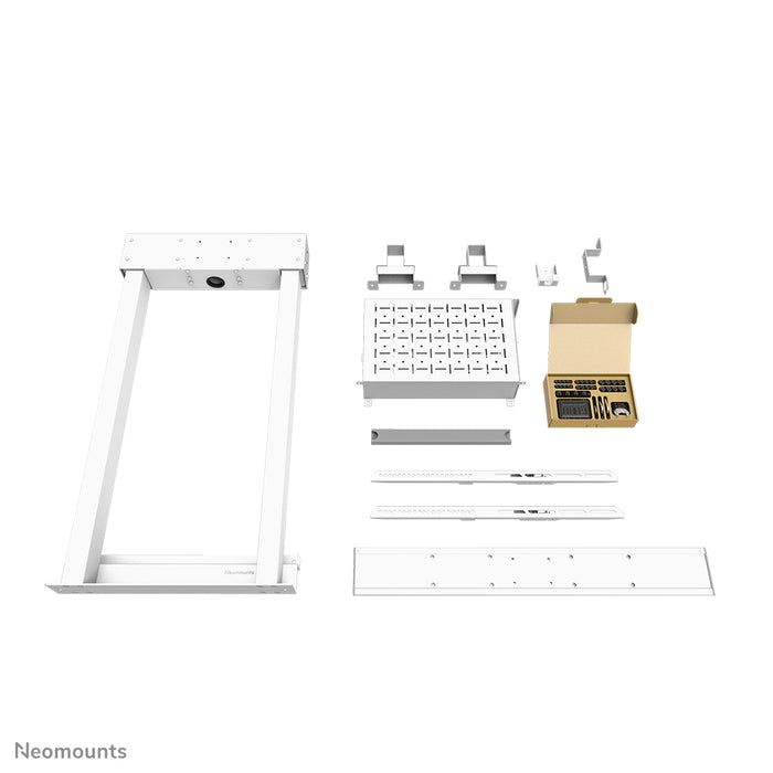 Neomounts WL55-875WH1 Motoriséiert Wandhalerung fir 37-100 inch Écrane - Wäiss