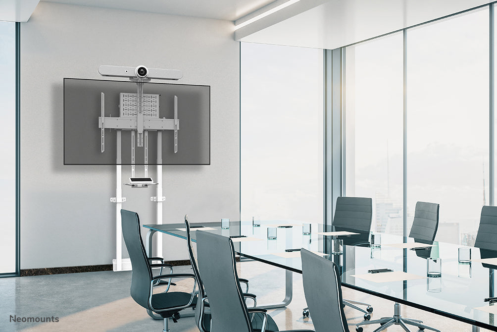 Neomounts WL55-875WH1 Motoriséiert Wandhalerung fir 37-100 inch Écrane - Wäiss