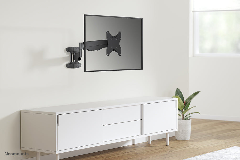 Neomounts WL70-550BL12 Full-Motion Wandhalerung fir 23-42 inch Écrane - Schwaarz