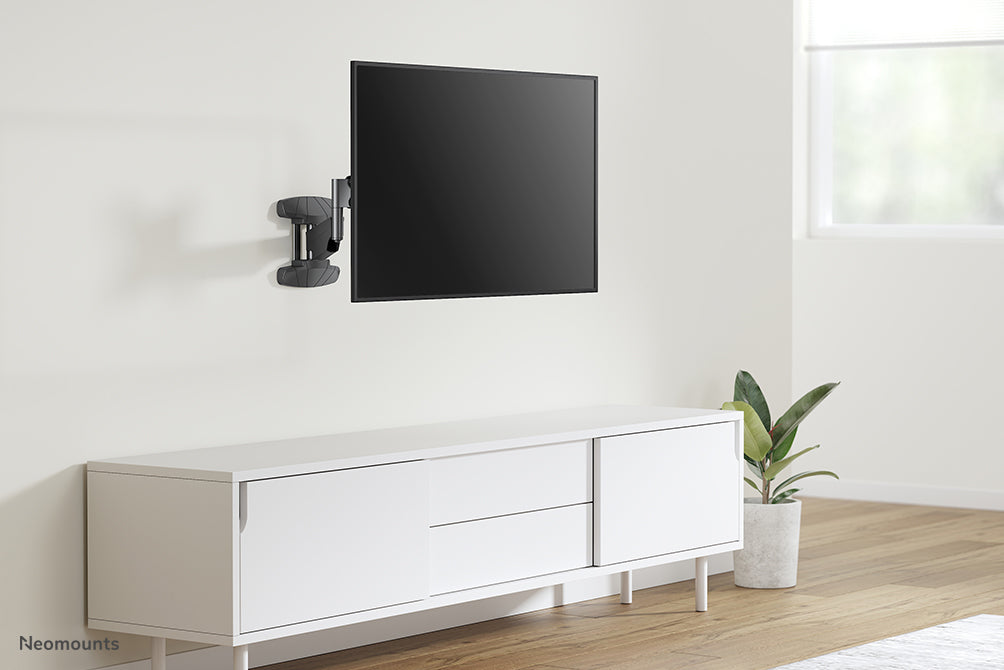 Neomounts WL70-550BL12 Full-Motion Wandhalerung fir 23-42 inch Écrane - Schwaarz