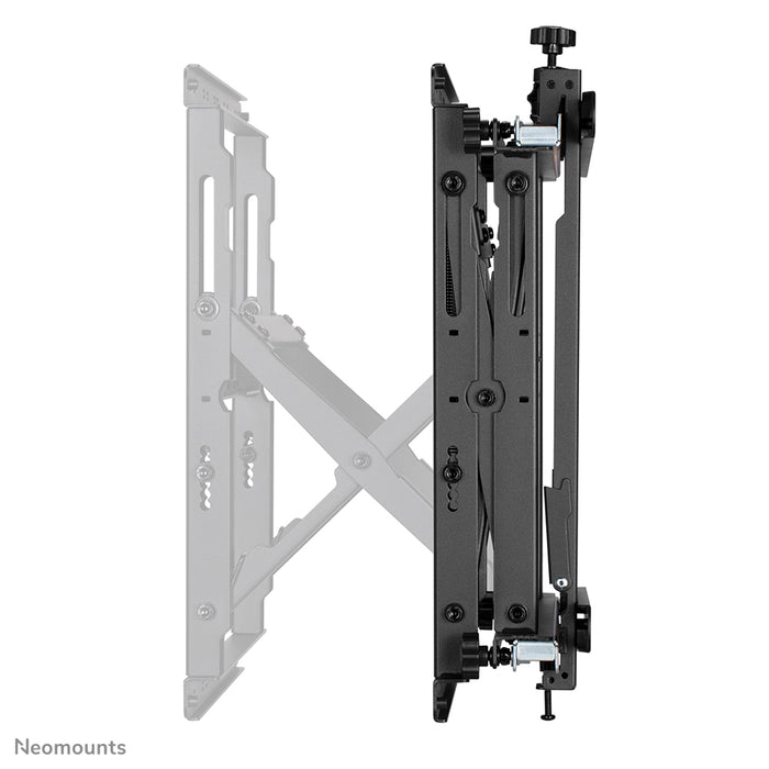 Neomounts WL95-900BL16 Push-to-Pop-Out Videowall-Halterung fir 45-75 inch Écrane - Schwaarz