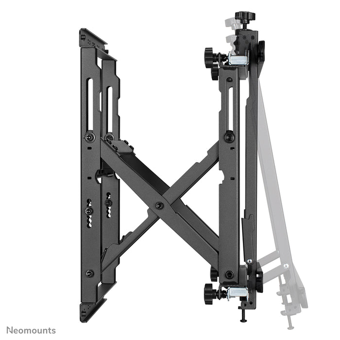 Neomounts WL95-900BL16 Push-to-Pop-Out Videowall-Halterung fir 45-75 inch Écrane - Schwaarz