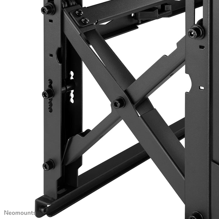 Neomounts WL95-900BL16 Push-to-Pop-Out Videowall-Halterung fir 45-75 inch Écrane - Schwaarz
