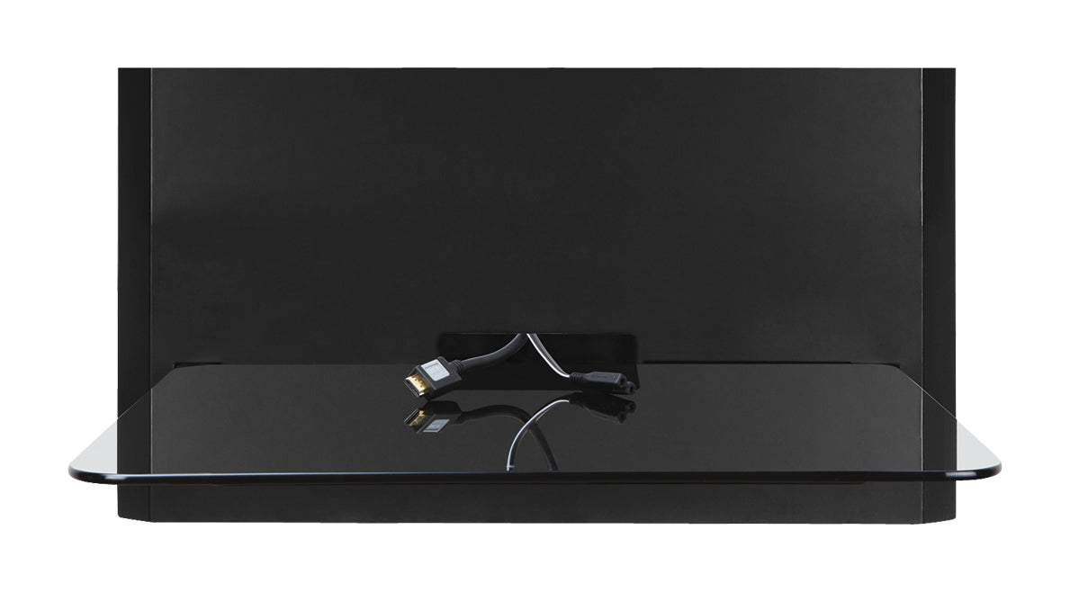 A/V-Mauerplateau mat Kabelmanagement-System