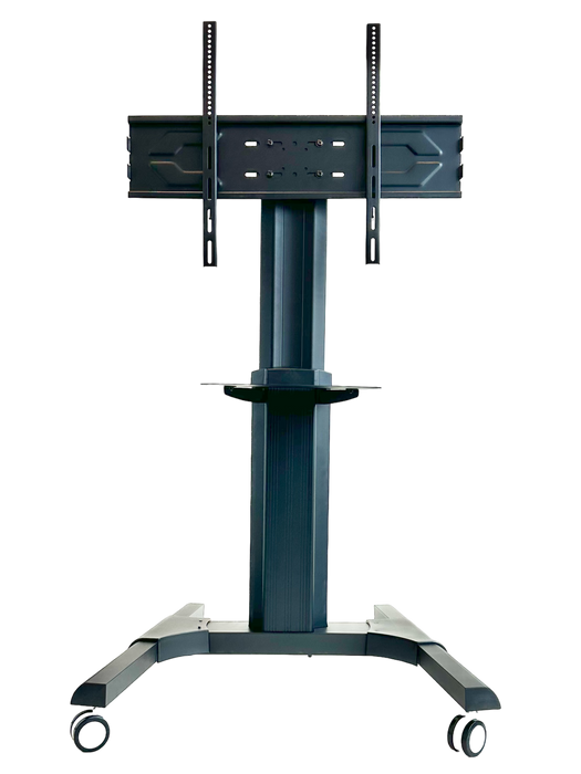 Wolff Mount verréckelbar verstellbare Presentatiounsmöbel | Universell | Schwaarz | Aluminium | VESA 800x600 | Héicht astellbar
