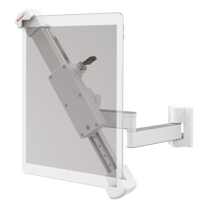 Full-Motion Anti-Diebstall Tablet-Mauerbeugel mat SCHLOSS 7"-14"