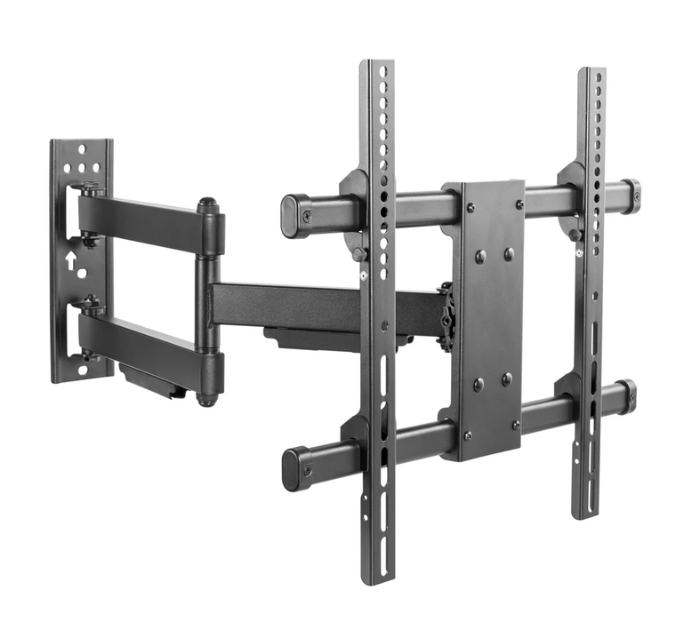 Wolff Mount Full-Motion TV-Mauerbeugel - Perfekt fir 32-55 inch TVen - Bis 50 KG belaaschtbar - 10 Joer Garantie | Universal