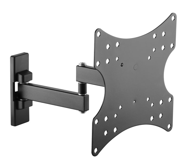 Wolff Mount Kompakt dréibar TV-Mauerbriet fir Écrane bis 42 inch|VESA 200x200|Längt 28 cm