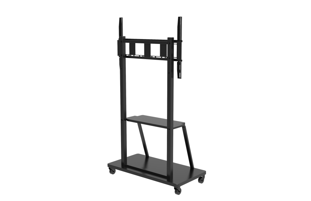 Wolff Mount verréckelbart Presentatiouns-TV-Möbel | Écrane 55-100 inch | Gewiicht bis max 130kg | VESA 600x800 | Universell