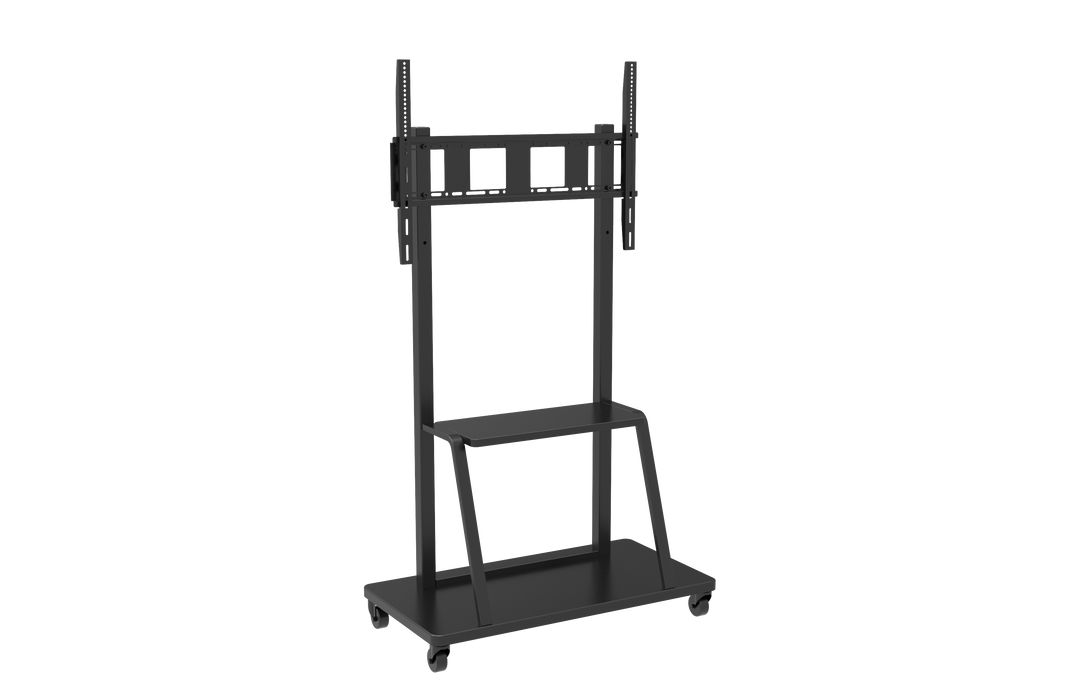 Wolff Mount verréckelbart Presentatiouns-TV-Möbel | Écrane 55-100 inch | Gewiicht bis max 130kg | VESA 600x800 | Universell