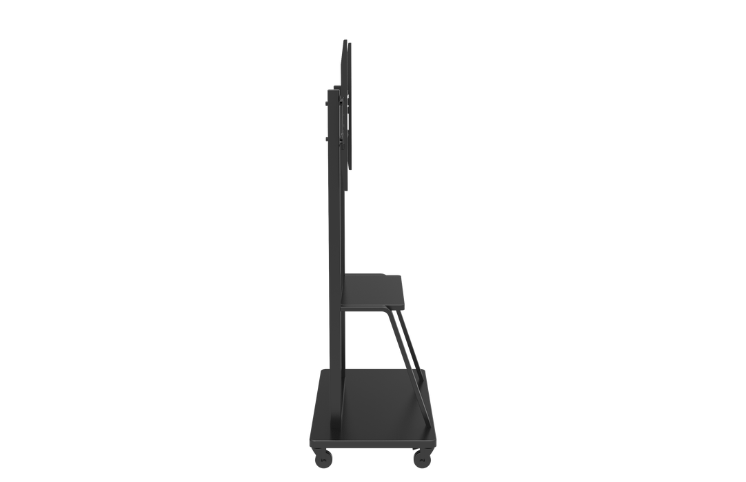 Wolff Mount verréckelbart Presentatiouns-TV-Möbel | Écrane 55-100 inch | Gewiicht bis max 130kg | VESA 600x800 | Universell