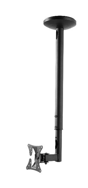 OP=OP Wolff Mount Plafongsbeugel fir Monitorschiermer bis 27 inch héichtverstellbar |Universal fir all Marken |VESA 100x100