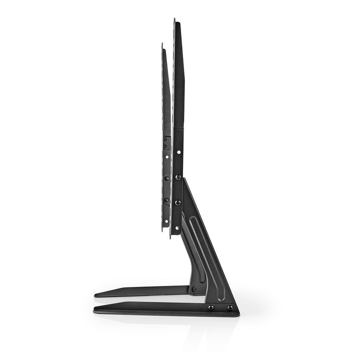 Nedis Fixen TV-Bürosstänner fir Bildschiermer vun 13-70 Inch | Maximal 50 kg | Flexibel Héichtenastellung | VESA-kompatibel | Stol | Schwaarz