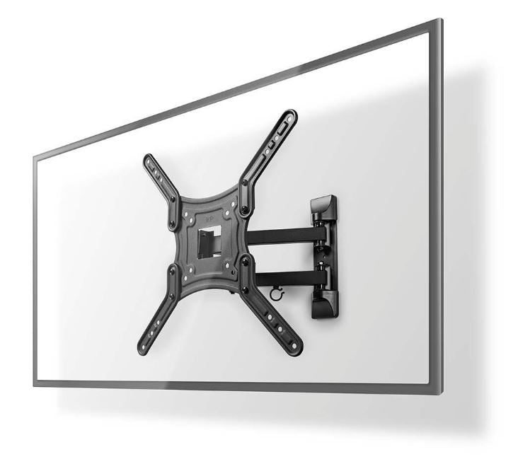 TV-Mauerbeugel | 23 - 43" | Max. 20 kg | 3 Scharnéierpunkten