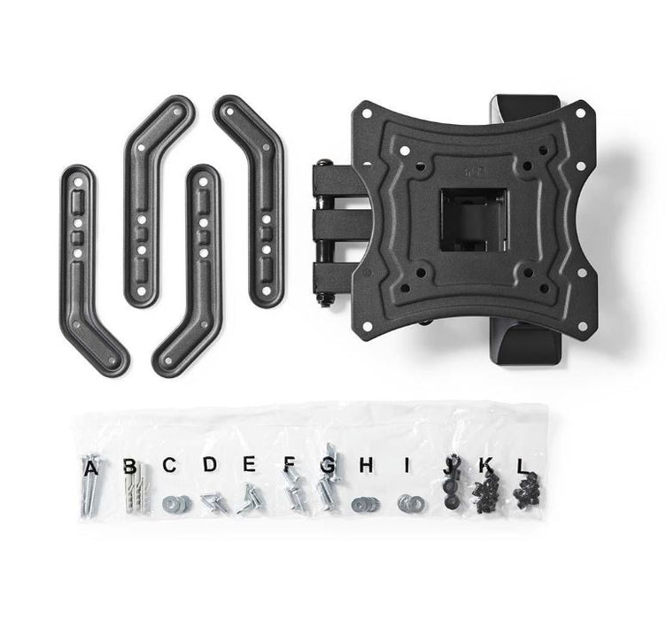 TV-Mauerbeugel | 23 - 43" | Max. 20 kg | 3 Scharnéierpunkten