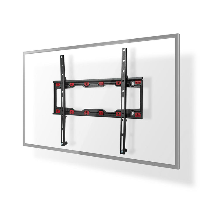 Fixe TV-Beugel fir Gipsplack | Schwaarz | 23 - 55" | Max. 35 kg | 28 mm Ofstand bis bei d'Mauer | Schwaarz