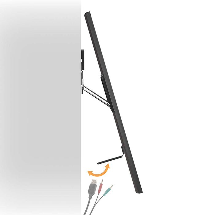 Nedis Fixen TV-Mauerbeugel 43-85 Inch | Max. 60 kg | Micro-Gap Design