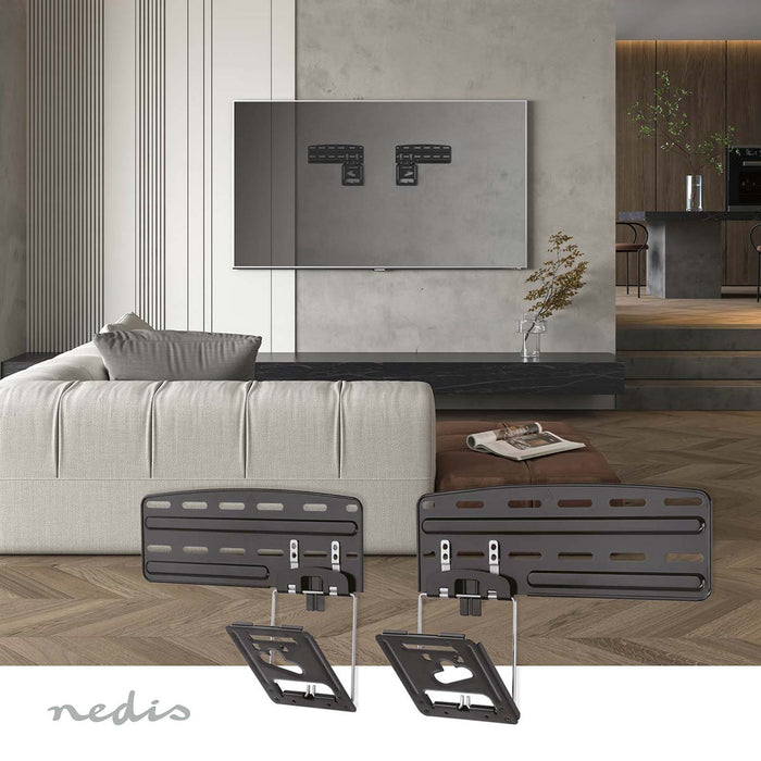 Nedis Fixen TV-Mauerbeugel 43-85 Inch | Max. 60 kg | Micro-Gap Design