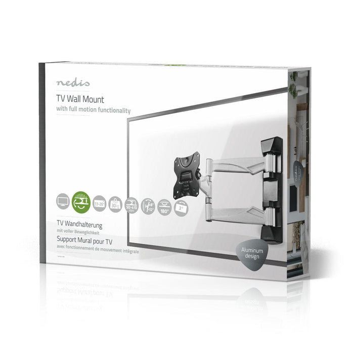 Full-Motion TV-Mauerbeugel | 13 - 27" | Max. 30 kg | 3 Scharnéierpunkten