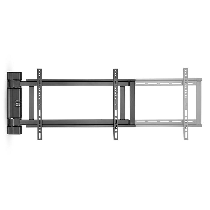 Elektresch TV-Mauerbeugel 32-75" | Max. 40 kg | Dréiwiinkel vun 90° | Fernsteierung