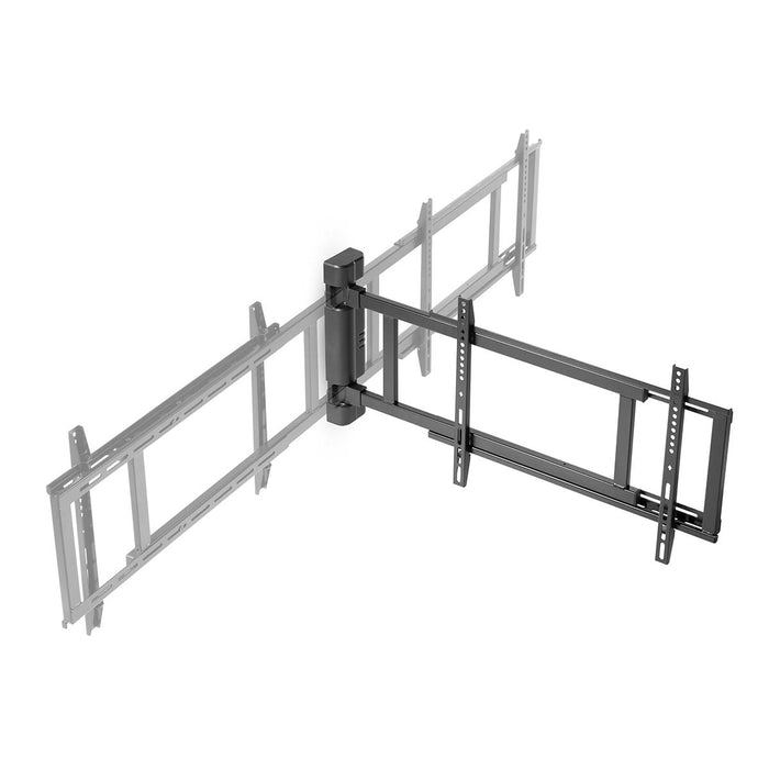 Elektresch TV-Mauerbeugel 32-75" | Max. 40 kg | Dréiwiinkel vun 90° | Fernsteierung