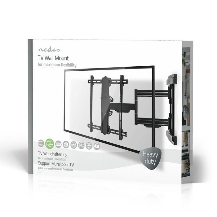 Full-Motion TV-Mauerbeugel | 37 - 80" | Max. 50 kg | 3 Scharnéierpunkten