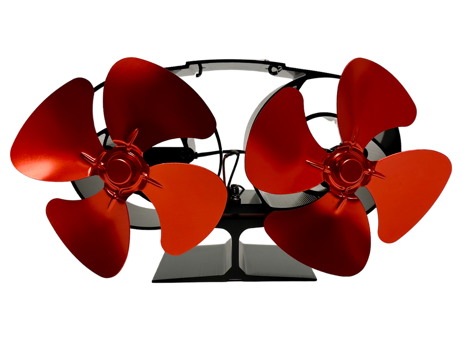 THE STOVE FAN, de beschten an effizientste Kamäin-Ventilator um Maart.