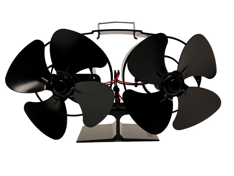 THE STOVE FAN, de beschten an effizientste Kamäin-Ventilator um Maart.