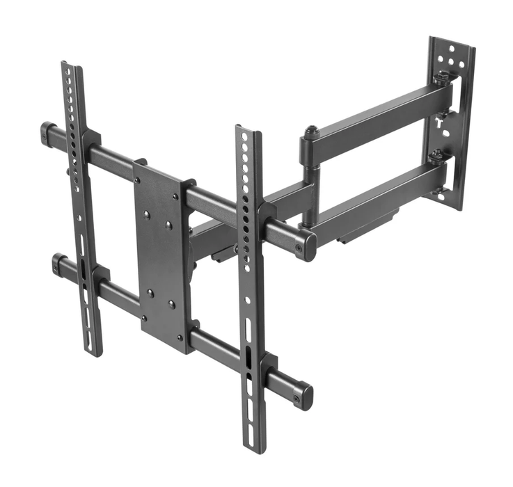 Wolff Mount Full-Motion TV-Mauerbeugel - Perfekt fir 32-55 inch TVen - Bis 50 KG belaaschtbar - 10 Joer Garantie | Universal