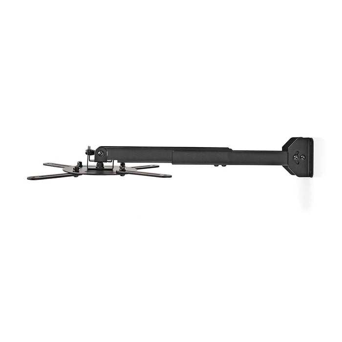 Mauerbriet fir Projektor | 360° dréibar | Max. 10 kg | Ofstand bis bei d'Mauer 314 - 500 mm | Schwaarz