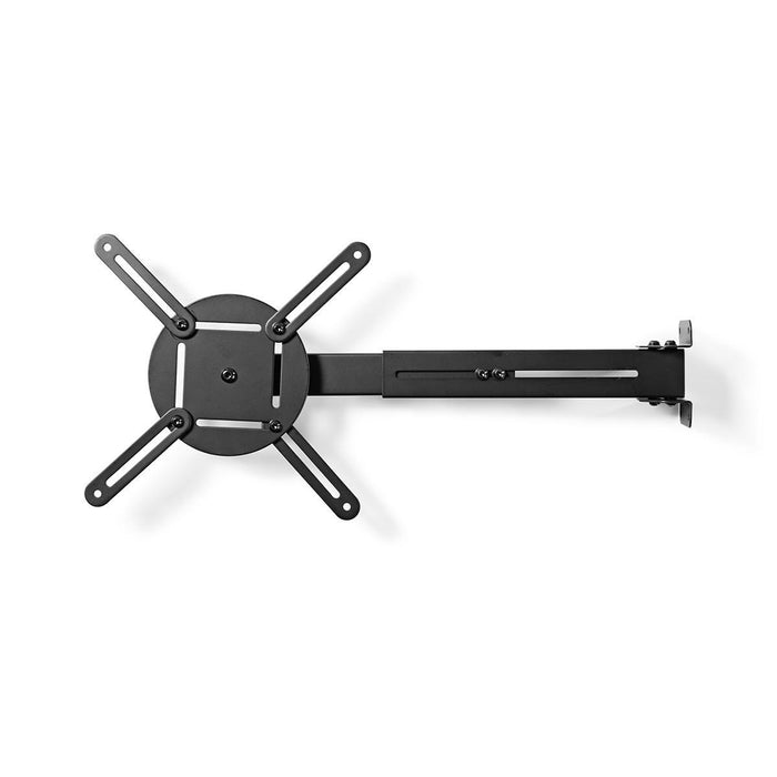 Mauerbriet fir Projektor | 360° dréibar | Max. 10 kg | Ofstand bis bei d'Mauer 314 - 500 mm | Schwaarz