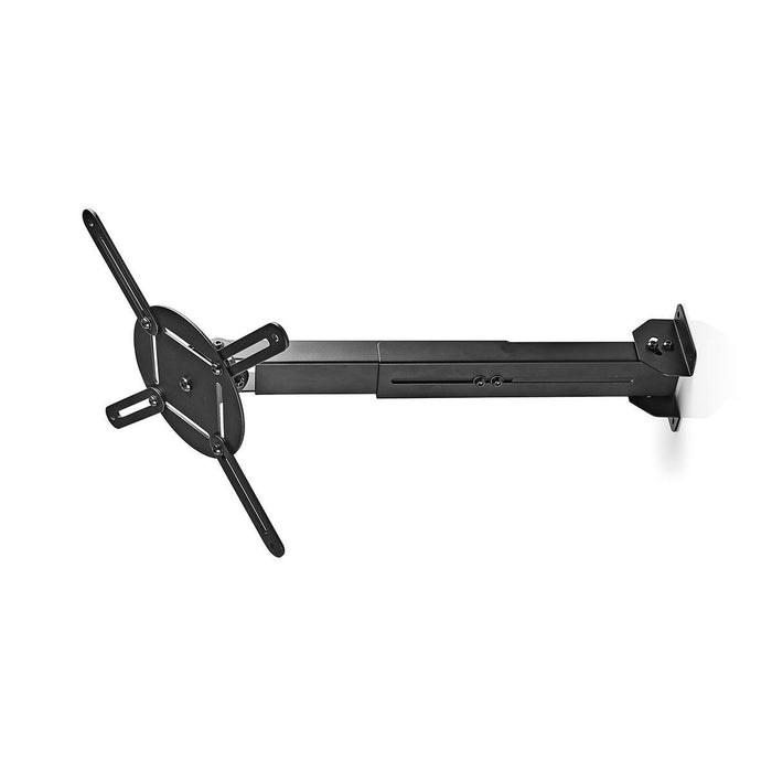 Mauerbriet fir Projektor | 360° dréibar | Max. 10 kg | Ofstand bis bei d'Mauer 314 - 500 mm | Schwaarz