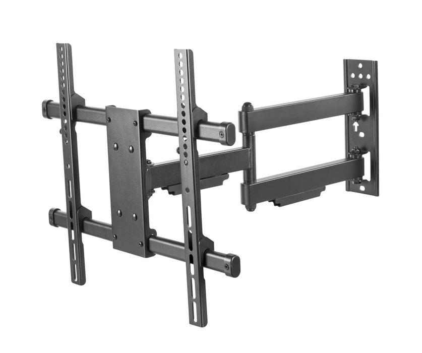 Wolff Mount Full-Motion TV-Mauerbeugel - Perfekt fir 32-55 inch TVen - Bis 50 KG belaaschtbar - 10 Joer Garantie | Universal