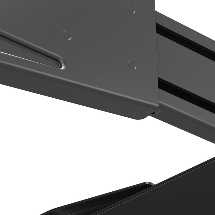 Wolff Mount Ultra-platt Full Motion TV Mauermontage | Distanz 19.5 bis 250mm | Dréibar - käntelbar | VESA 600x400 | Universell